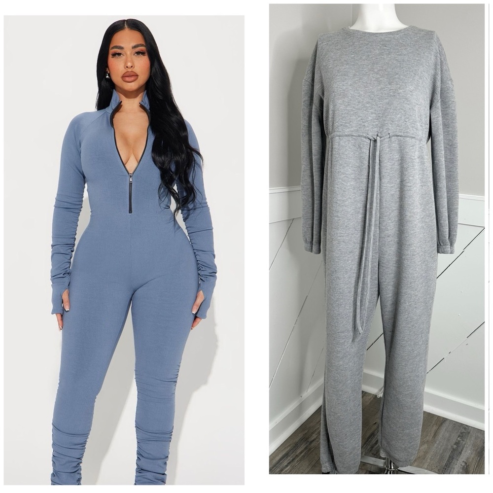THERMAL GREY JUMPSUIT M